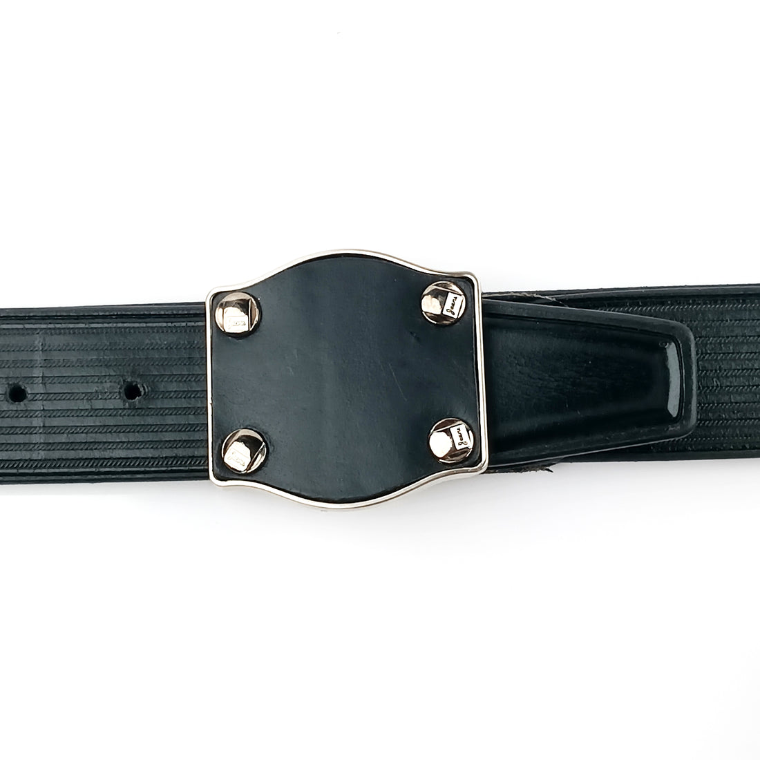 Ficuster Men Black Genuine Leather Belt