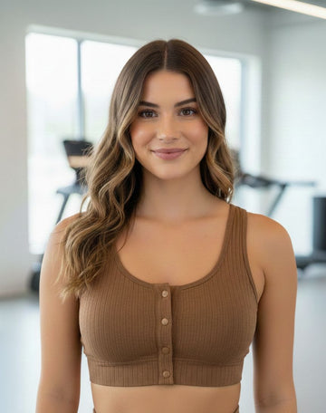 Ficuster Non Padded Wire Free Maternity Nursing & Feeding  Sports Bra