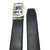 Ficuster Men Autogrip Metal Buckle Black Textured G Letter Vegan Leather Belt