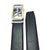 Ficuster Men Autogrip Metal Buckle Black Textured R Letter Vegan Leather Belt