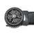 Ficuster Autolock Metal Buckle Black Stylish Vegan Leather Belt