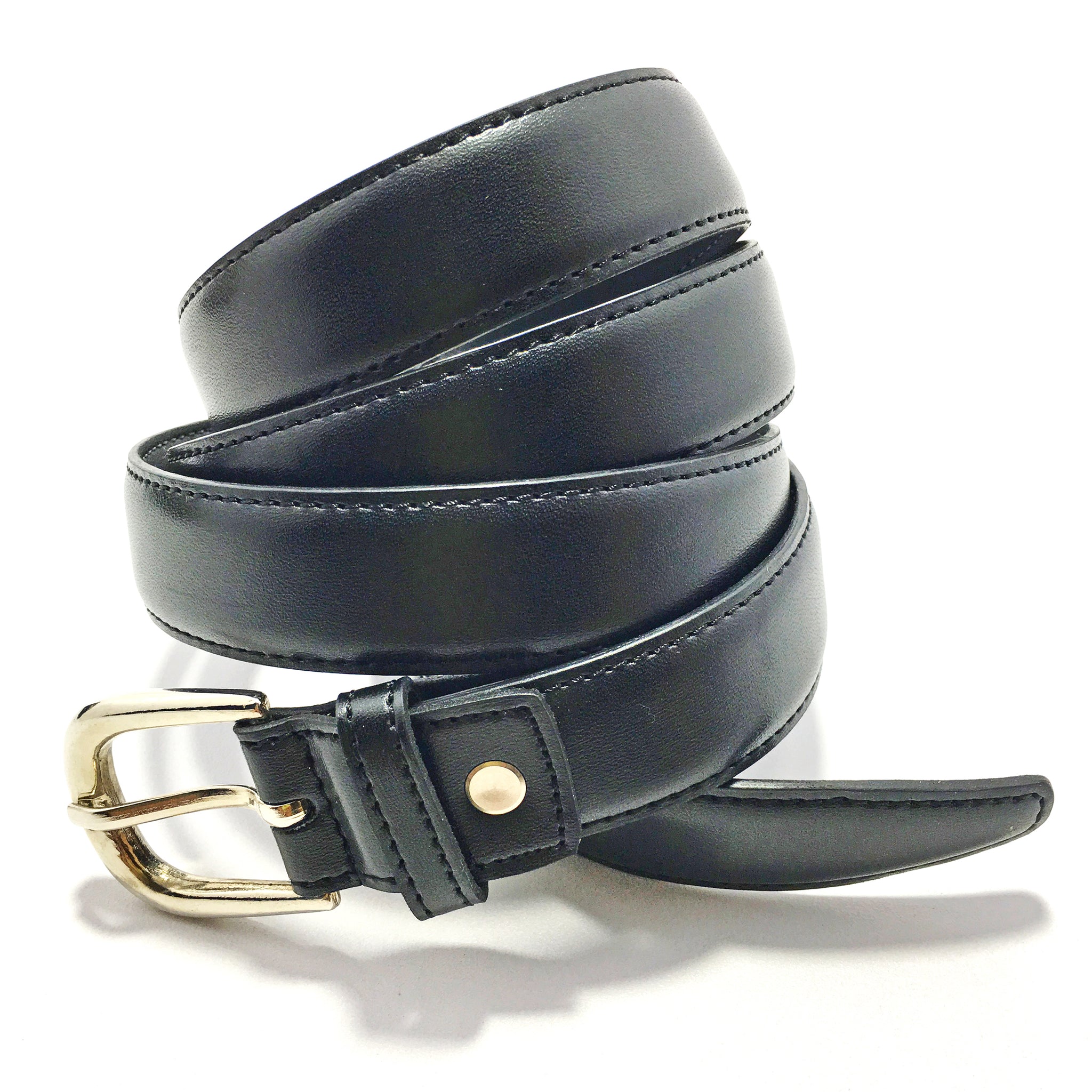 Ficuster Women Black Leather Belt