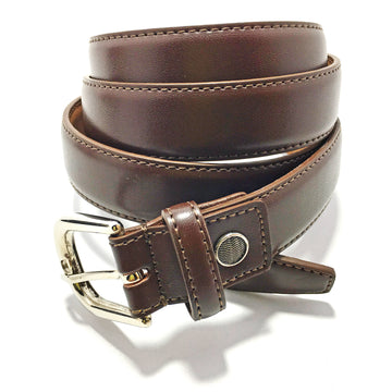 Ficuster Women Dark Brown Leather Belt