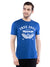 Ficuster Men Blue Graphic Print T-Shirt