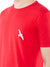 Ficuster Men Red Solid Crew  Neck T-Shirt