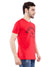Ficuster Men Red Crew Neck T-Shirt
