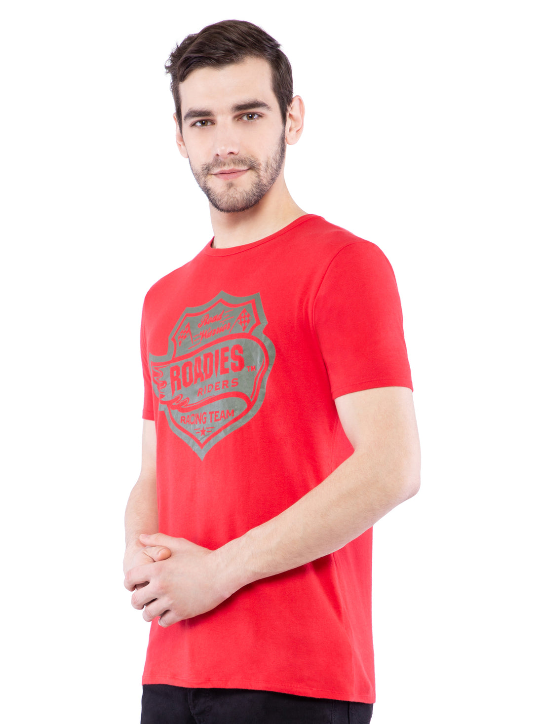 Ficuster Men Graphic Print Red T-Shirt
