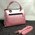 Ficuster Light Pink Handbag