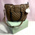 Ficuster Brown Faux Leather Handbag