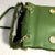 Ficuster Dark Green Faux Fur Sling Bag