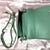 Ficuster Light Green Solid Sling Bag