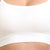 Ficuster Padded Stretchable Crop Top White Bra
