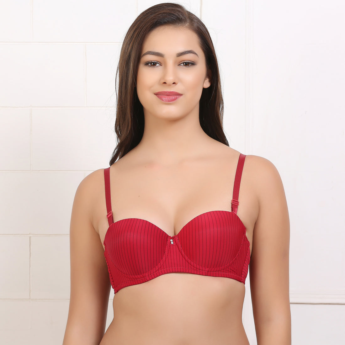 Ficuster Wired Maroon Push Up Bra