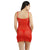 Ficuster Square Neck Red Babydoll Nightwear