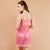 PincRose Pink Cami Adjustable Straps Lacy Babydoll Nightwear