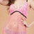 PincRose Pink Cami Adjustable Straps Floral Lace Babydoll Nightwear