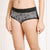 Ficuster Black Printed High Rise Hipster Panty
