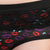 Ficuster Black Printed High Rise Hipster Panty