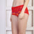 Ficuster Red Printed High Rise Hipster Panty