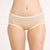 Ficuster Beige Printed Mid Rise Hipster Panty