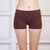 Ficuster Brown Solid High Rise Boyshort Panty