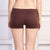 Ficuster Brown Solid High Rise Boyshort Panty