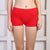 Ficuster Red Solid High Rise Boyshort Panty