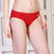 Ficuster Red Low Rise Cotton Bikini Panty