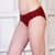 Ficuster Red Maroon Black Low Rise Cotton Bikini Panty (Pack of 3)