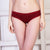 Ficuster Red Maroon Black Low Rise Cotton Bikini Panty (Pack of 3)