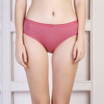 Ficuster Peach High Rise Cotton Hipster Panty