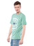 American Eagle Mint Printed Crew Neck T-Shirt