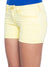 Aeropostale Women Yellow Shorts