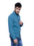 Hollister Men Turquoise Checkered Shirt