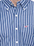 Hollister Men Blue Striped Shirt