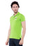 Hollister Men Green Solid Stretch Pique Polo