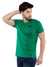 Hollister Men Green Crew Neck T-Shirt