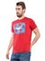 Hollister Men Red Printed Crew Neck T-Shirt