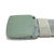 Ficuster Unisex Autogrip Buckle Silver Braided Nylon Canvas Belt