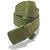 Ficuster Unisex Autogrip Plastic Buckle Braided Military Green Nylon Canvas Belt