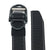 Ficuster Unisex Black Nylon Canvas Braided Belt